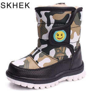 Children 's Boots For Girls more than Boys wool styles Boots waterproof Girls boot sport shoes fur lining kids shoes sell at