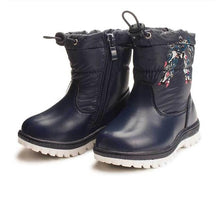 Load image into Gallery viewer, Children &#39;s Boots For Girls more than Boys wool styles Boots waterproof Girls boot sport shoes fur lining kids shoes sell at