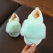 Load image into Gallery viewer, New Style Children Shoes Non-slip Martin Boots Toddler Snow Boots Brand Girls Pompom Rabbit Boots kids Fashion Sneakers